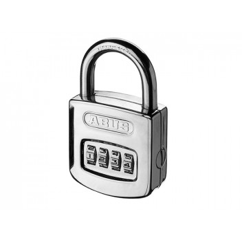 ABUS 160/50 50mm Steel Case Die-Cast Body Combination Padlock (4-Digit) Carded