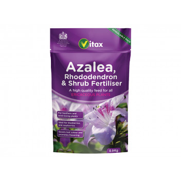 Vitax Azalea, Rhododendron & Shrub Fertilizer 0.9kg Pouch