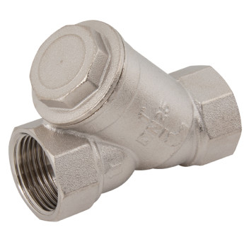 3/8\" BSP FEM BRASS \"Y\" STRAIGHTAINER PLATED