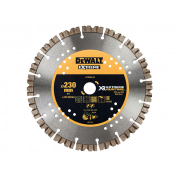 DEWALT DT40260 Extreme Diamond Cutting Blade 230 x 22.23mm