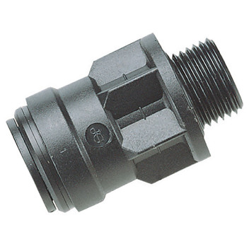 18MM OD X 1/2\" BSPP MALE STRAIGHT ADAPTOR