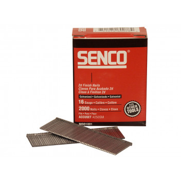 Senco Straight Brad Nails Galvanised 16G x 55mm (Pack 2000)