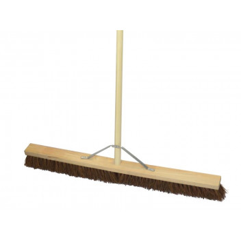 Faithfull Stiff Bassine Broom 900mm (36in) + Handle & Stay