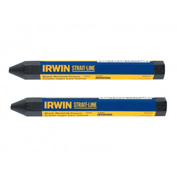 IRWIN STRAIT-LINE  Crayon Black (Card 2)