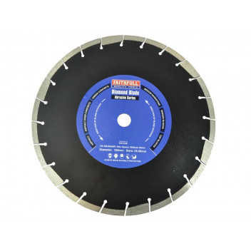 Faithfull Abrasive Diamond Blade 350 x 25.4mm