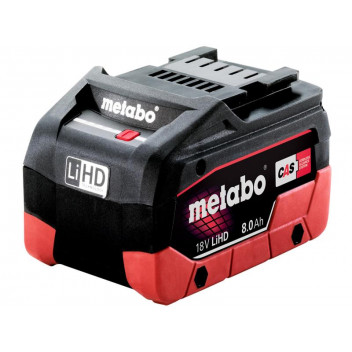 Metabo Slide Battery Pack 18V 8.0Ah LiHD