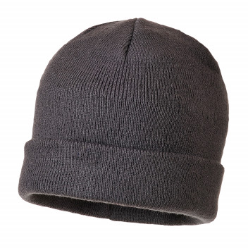 B013 Knit Cap Insulatex Lined Grey