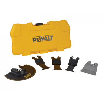 DEWALT DT20715 Multi-Tool Accessory Blade Set 5 Piece