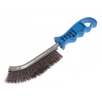 Lessmann Universal Hand Brush 260mm x 28mm 0.35 Crimped Steel Wire