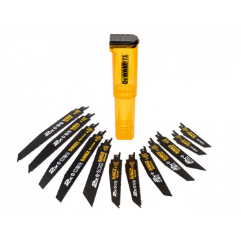 DEWALT DT2441L 2X Life Reciprocating Saw Blade 12 Piece Set