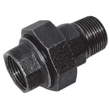 2\" BSPT M/F EQUAL UNION FIG257 BLACK