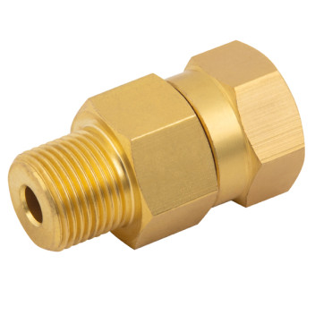 3/8\" BSP M/F BRASS SW COUPLER COMPACT