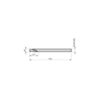 6mm HSS-E Stub Length Drill For Removing Spot Welds (A723) FL 18mm OAL 93mm