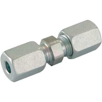 12MM X 12MM OD EQUAL COUPLER STEEL (S)