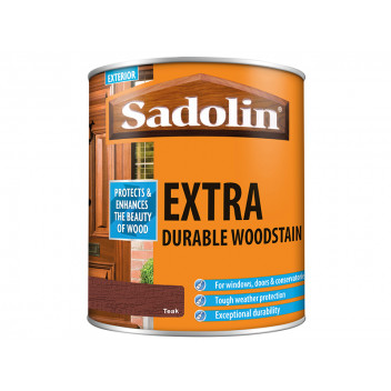 Sadolin Extra Durable Woodstain Teak 1 litre