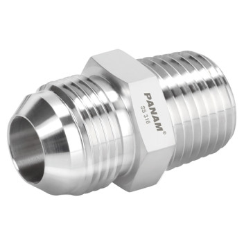 M.STUD COUP 37? JIC 10MM NPTF 1/8\"