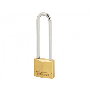 Master Lock Solid Brass 30mm Padlock 4-Pin - 64mm Shackle