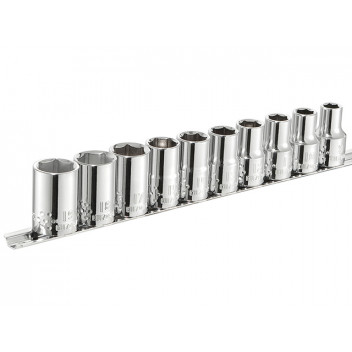 Expert Socket Set of 10 Metric 1/2in Drive
