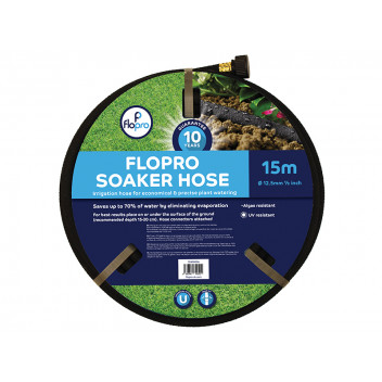 Flopro Flopro Soaker Hose 15m 12.5mm (1/2in) Diameter