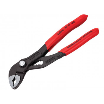 Knipex Cobra Water Pump Pliers PVC Grip 150mm - 30mm Capacity