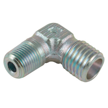 1/4\" BSP Tapered x 8mm Outside Diameter Elbow