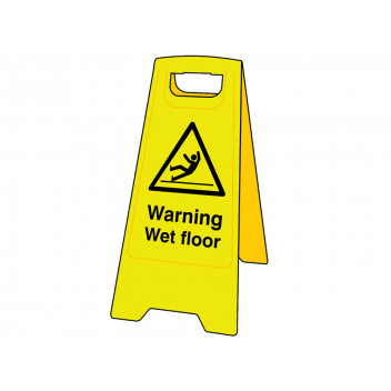 Scan Heavy-Duty \'A\' Board: Warning Wet Floor