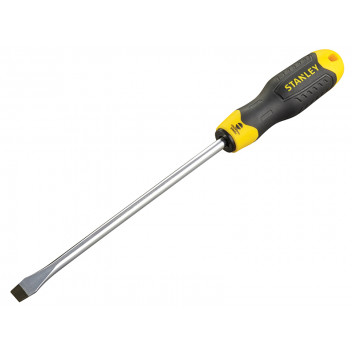 Stanley Tools Cushion Grip Screwdriver Flared Tip 10 x 200mm