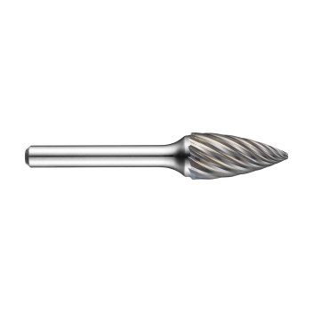 6mm Carbide Rotary Burr, Pointed Tree, Shape G (P613)