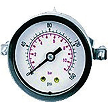 1/8\" BSPT Panel Mounted Dry Gauge 50mm Diameter