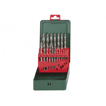 Metabo HSS-G Twist Drill Bit Set 19 Piece