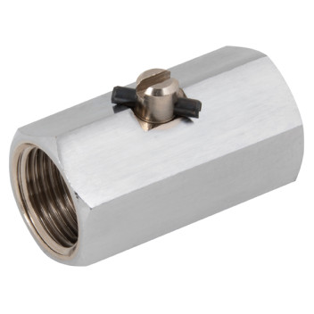 1/2\"BSP Brass Ball Valve BSPP Screw driver Slot Piece Bronze