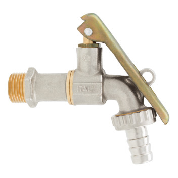 1/2\" BSPP Brass Ball Valve Bibcock