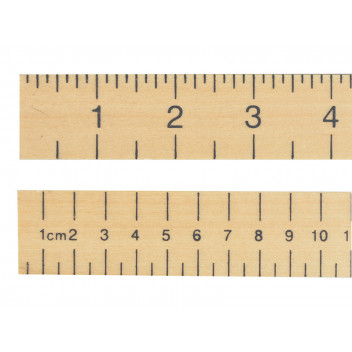 R.S.T. Hardwood 1 Metre Stick Plain