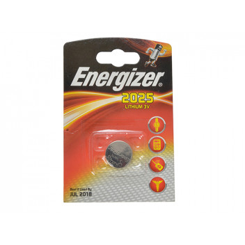 Energizer CR2025 Coin Lithium Battery (Single)