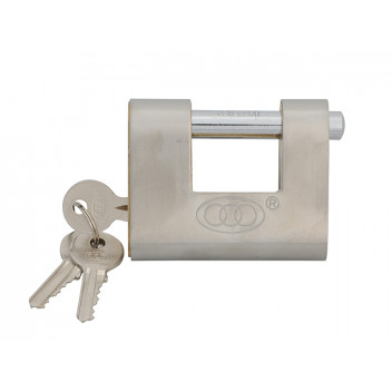 Faithfull Brass Shutter Padlock 80mm