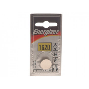 Energizer CR1620 Coin Lithium Battery (Single)