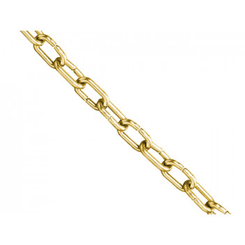 Faithfull Clock Chain Polished Brass 1.6mm x 10m