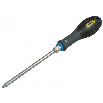 Stanley Tools FatMax Bolster Screwdriver Pozi Tip PZ3 x 150mm