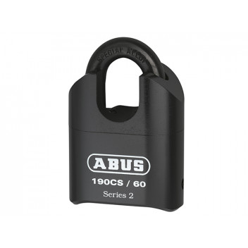 ABUS 190/60 60mm Heavy-Duty Combination Padlock Closed Shackle (4-Digit) Carded