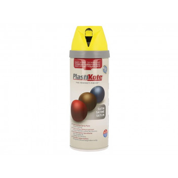 PlastiKote Twist & Spray Satin Lime Green 400ml