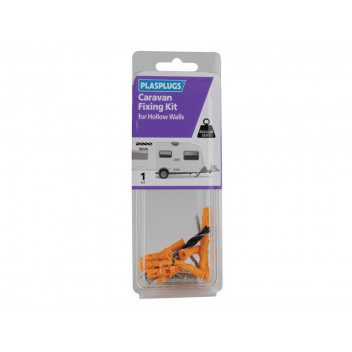 Plasplugs Caravan Fixing Kit for Hollow Walls