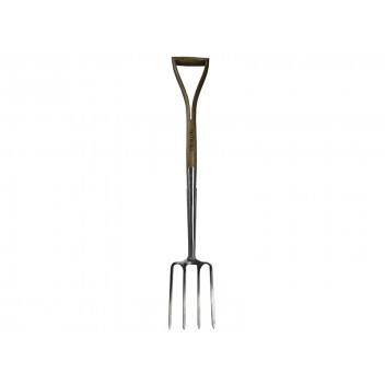 Faithfull Prestige Stainless Steel Digging Fork Ash Handle