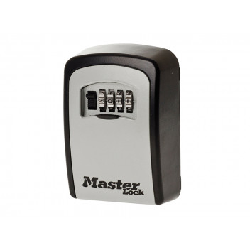 Master Lock 5401 Standard Wall Mounted Key Lock Box (Up To 3 Keys) - Black