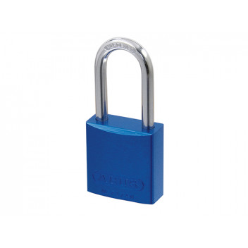ABUS 72/40mm Aluminium Padlock 40mm Long Shackle Blue Keyed Alike TT60121