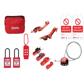 Master Lock General Maintenance Lockout Kit, 11 Piece