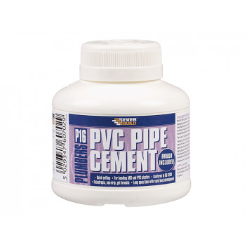 Everbuild P16 Plumber\'s PVC Pipe Cement 250ml