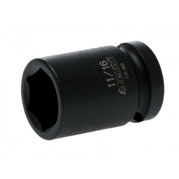 Teng Impact Socket Hexagon 6-Point 1/2in Drive 11/16in