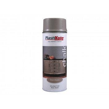 PlastiKote Chalk Finish Spray Dark Hessian 400ml