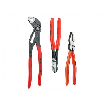 Knipex Power Pack High Leverage Pliers Set, 3 Piece