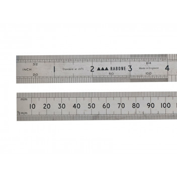 Stanley Tools 64R Rustless Rule 150mm / 6in